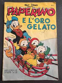 Fumetto “Paperino e l’oro gelato” ristampa II 1953