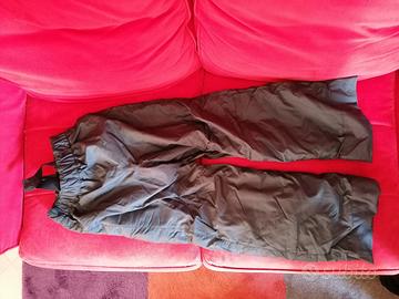 Pantaloni sci bambino 100 grigi