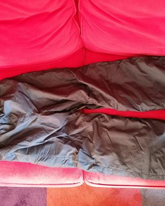 Pantaloni sci bambino 100 grigi