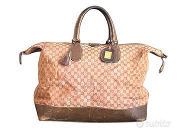 Borsa da viaggio Gucci Vintage anni 70