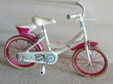bicicletta bambina 16 pollici violetta