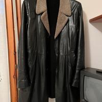 Cappotto uomo pelle
