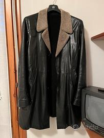 Cappotto uomo pelle