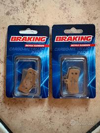 N.4 pastiglie Braking carbo metalliche P20 Saint