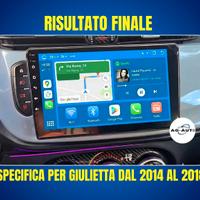 Alfa Romeo GIULIETTA Autoradio Android Stereo +KIT