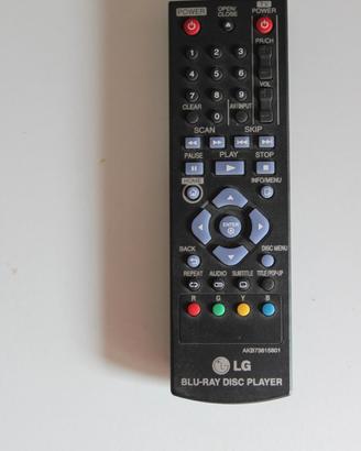 Telecomando AKB73615801 per lettore Blu-ray LG DVD