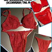 Completo Reggiseno imbottito e slip Brasiliano