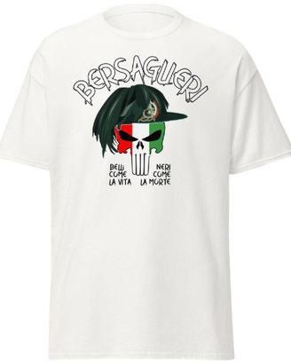 Maglietta militare bersaglieri stile esercito