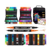 168 colori pennarelli doppia punta | Efimeso