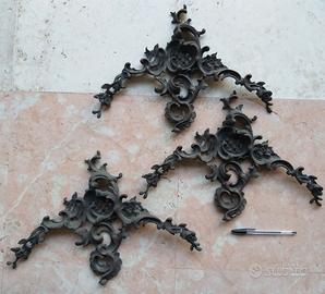 Bronzo antico_ Tre Fregi del XIX Secolo