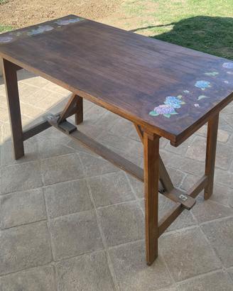tavolo smontabile in legno