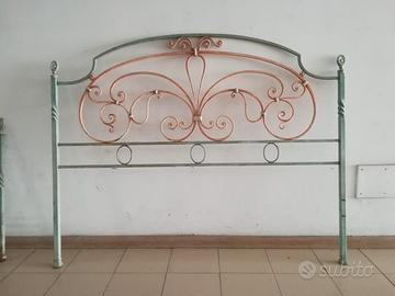 Stupendo letto in ferro battuto 
