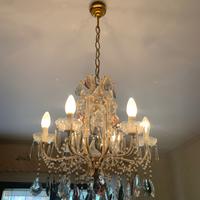 Lampadario di cristallo