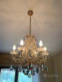 Lampadario di cristallo