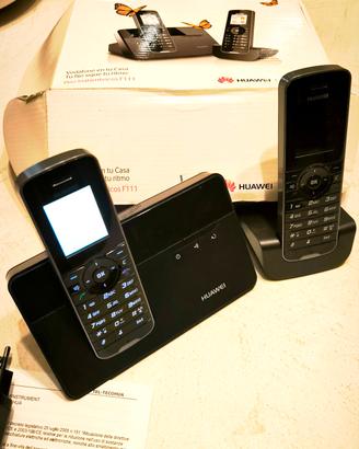 coppia cordless Huawei F111 con slot SIM