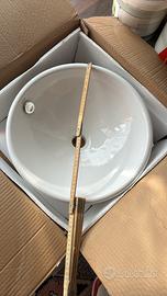 Lavandino d’appoggio tondo