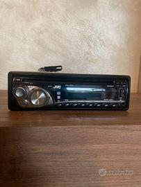 Autoradio JVC KD-G351 con frontalino estraibile.