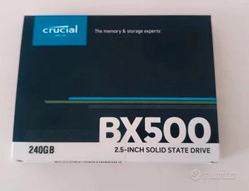 Lotto N. 4 SSD BX500 240GB Crucial