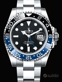 Rolex Gmt Batman 126710BLNR 2023 like new full