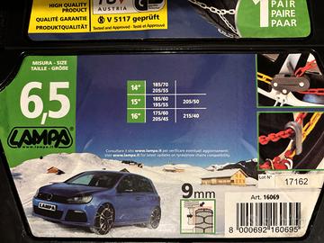 LAMPA: R-9 - Catene da neve autovetture – 6,5