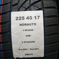 2 GOMME 225 45 17 NORAUTO BR676