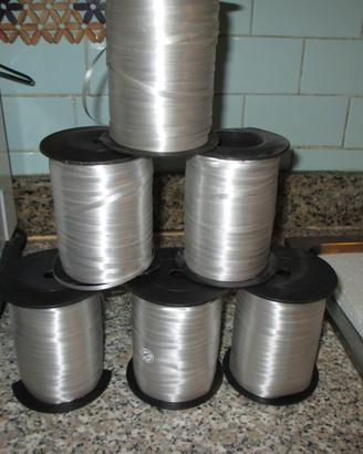 N.6 rotoli di nastro x pacchetti mt 250(E 2 cad.)