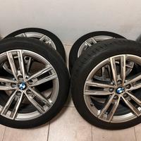 4 cerchi più gomme BMW serie 1 F40