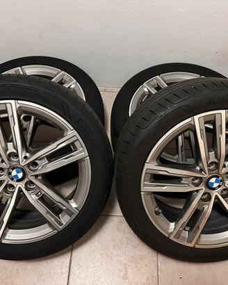 4 cerchi più gomme BMW serie 1 F40
