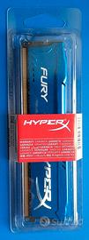 MODULO MEMORIA RAM HYPERX FURY 8 GB DDR3 1600 MHz
