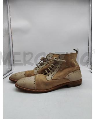 SCARPE DONNA BELSTAFF ALTI BEIGE SCAMOSCIATE TRAFO