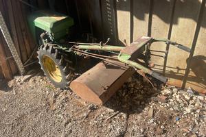 Motocoltivatore ferrari con fresa gasolio 18 caval