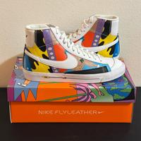 Nike blazer Mid 77 Flyleather - Ruohan Wang NUOVE