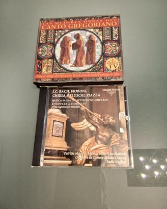 CD musica sacra del '700 e Canti Gregoriani.