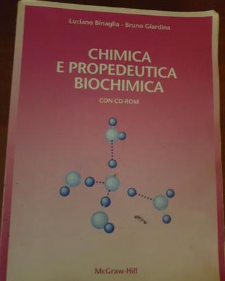 Libro Chimica e Propedeutica biochimica Binaglia
