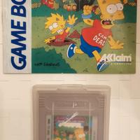 Gioco per Game Boy Bart simpsons escape from camp
