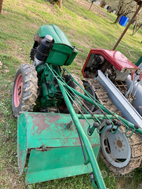 Motocoltivatore con fresa