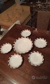 Zuppiera e coppette Manifattura Galvani Pordenone.