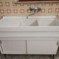 Lavandino in ceramica 120 x 50