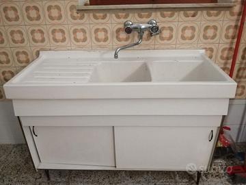 Lavandino in ceramica 120 x 50