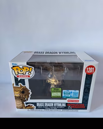 Funko Pop! Brass Dragon Wyrmling 1201 LE Supreme