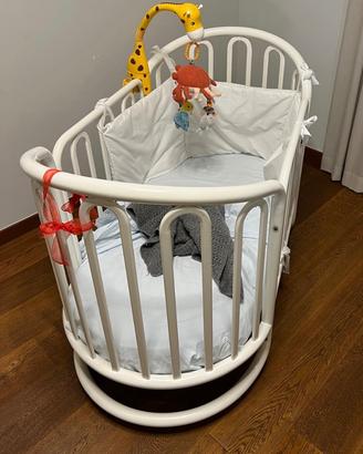 Lettino bimbi in ferro bianco