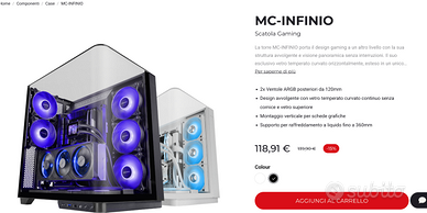 case torre pc gaming MC-INFINIO