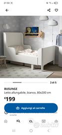Letto allungabile ikea Busunge