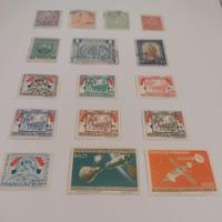 francobolli  Messico - Cile