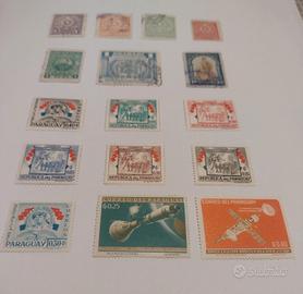 francobolli  Messico - Cile