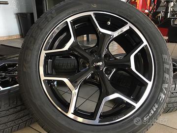 Cerchi in lega 18 jeep renegade compass con gomme