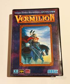 Videogioco Vermilion Sega MegaDrive ©1989 Completo