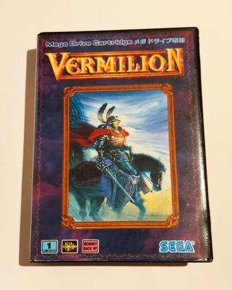 Videogioco Vermilion Sega MegaDrive ©1989 Completo