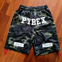 Pantalone corto PYREX verde mimetico XS