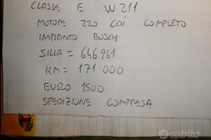 Motore classe e w 211 220 cdi completo